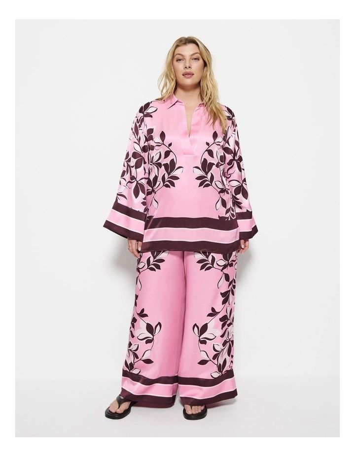 Natalia Top in Pink Floral image 4