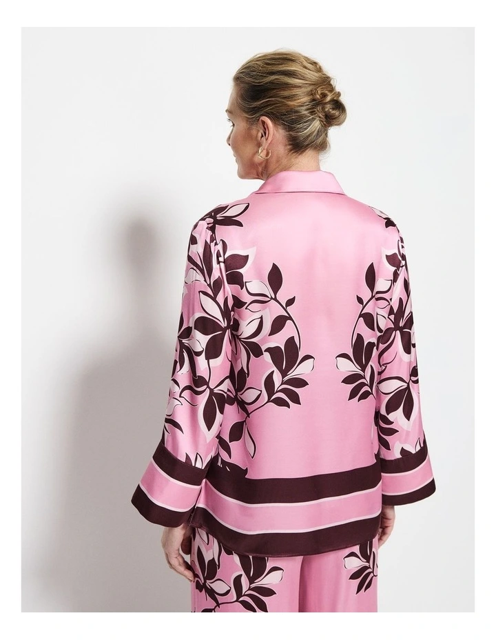Natalia Top in Pink Floral image 6