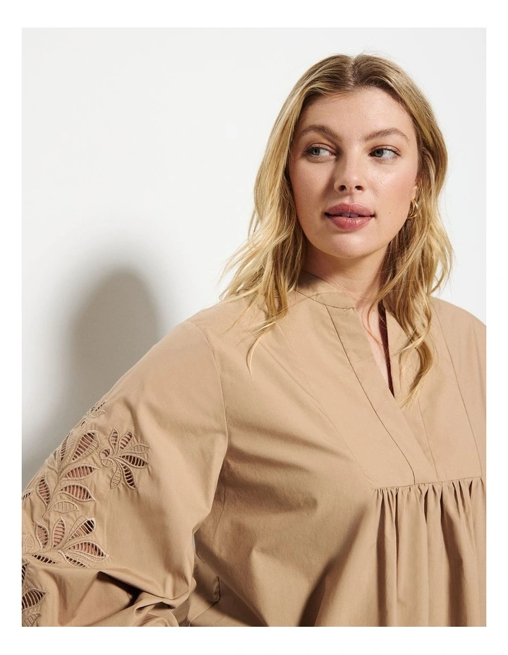 Brienna Shirt in Cinnamon image 3