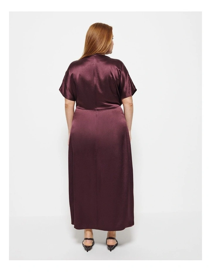 Sophia Dress in Plum image 2