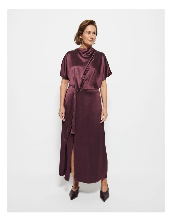 Sophia Dress in Plum image 5