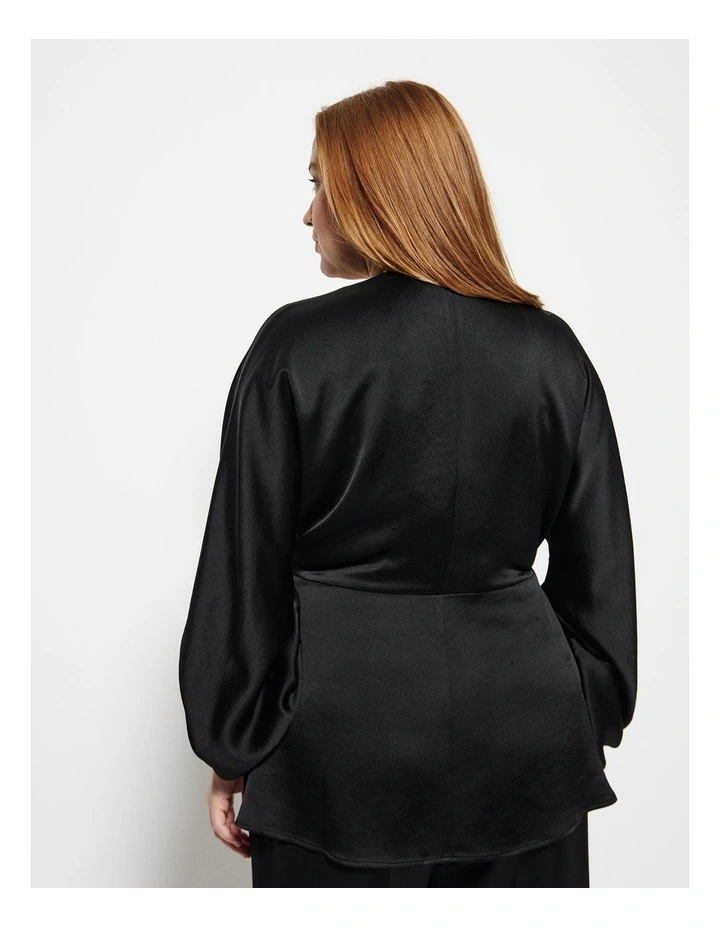 Julia Top in Black image 2