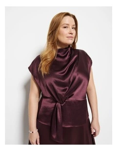 Sophia Top in Plum