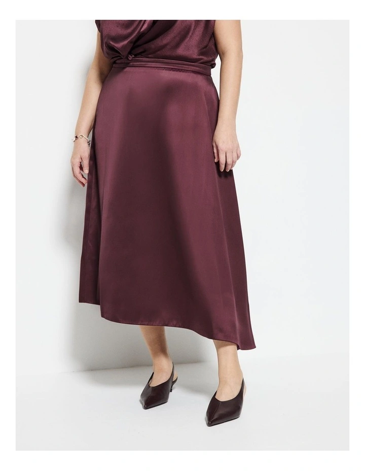 Mara Skirt in Plum image 2