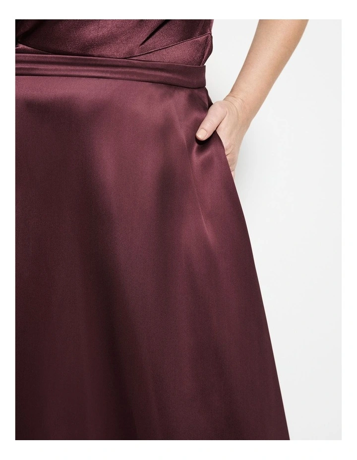 Mara Skirt in Plum image 3