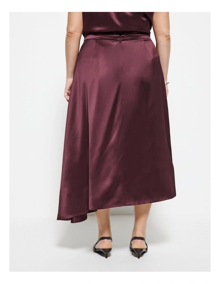 Mara Skirt in Plum image 4