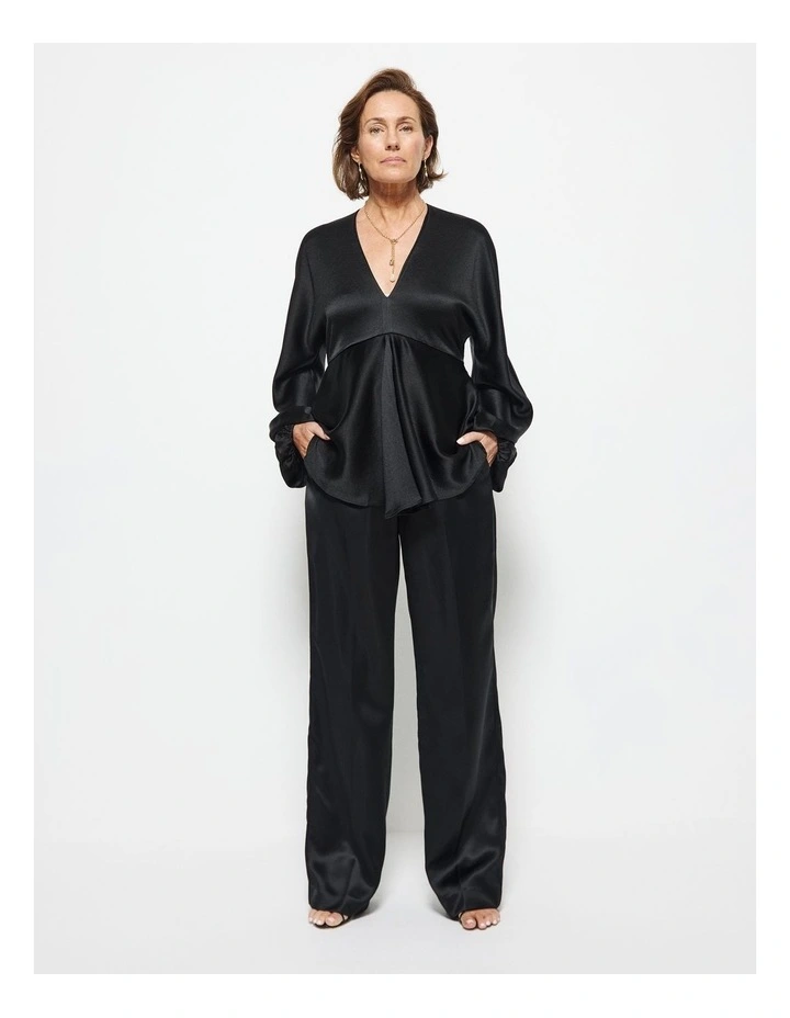 Mara Pant in Black image 5