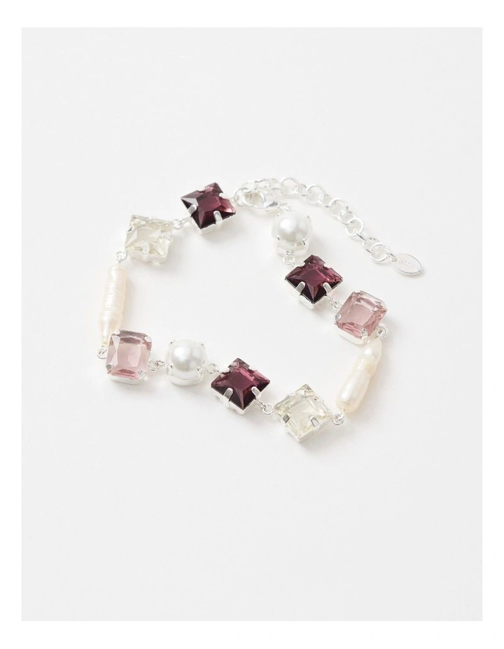 Emmy Statement Bracelet in Silver image 1