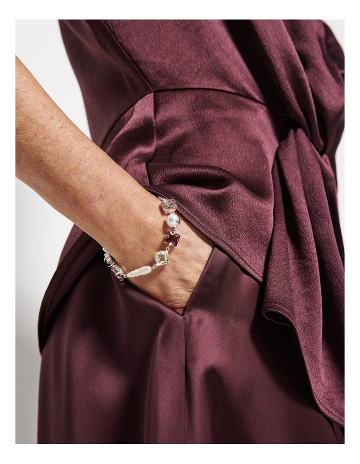 Emmy Statement Bracelet in Silver image 2