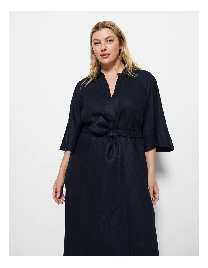 Cheryl Dress in Navy image 3