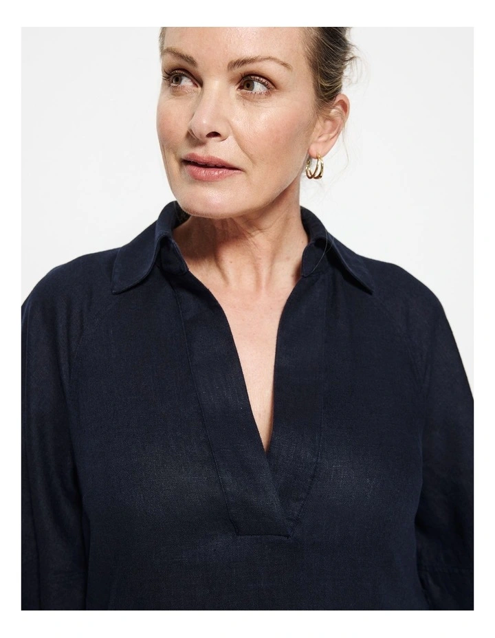 Cheryl Dress in Navy image 6