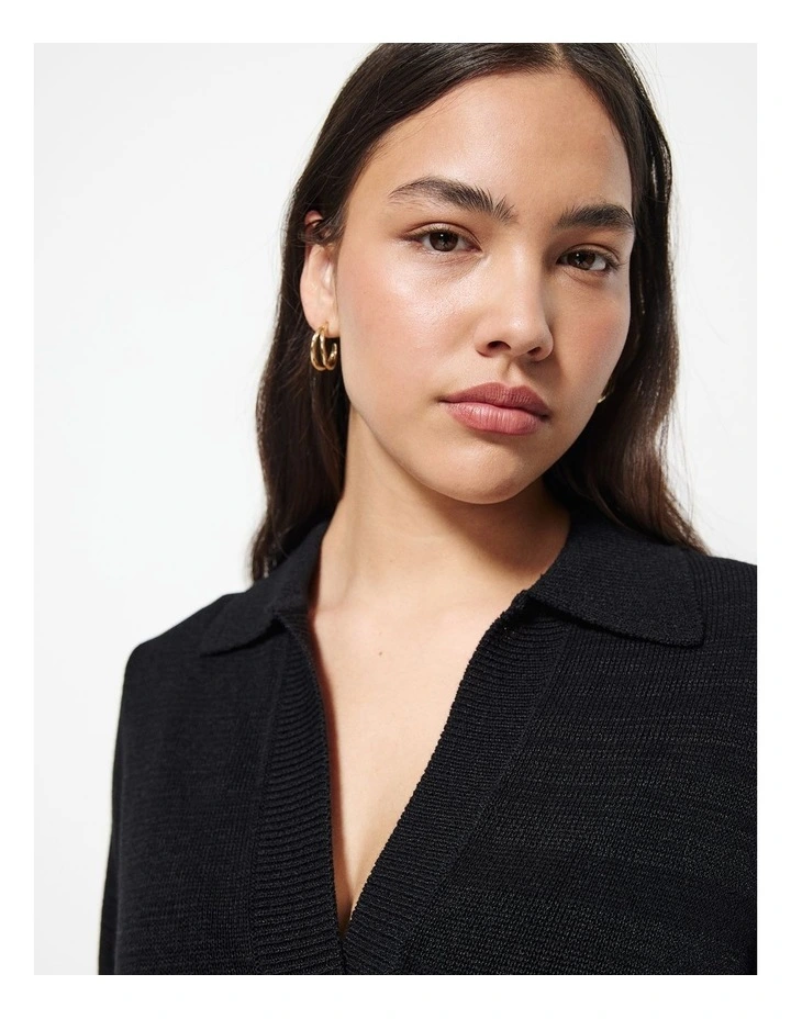 Bronte Dress in Black image 7