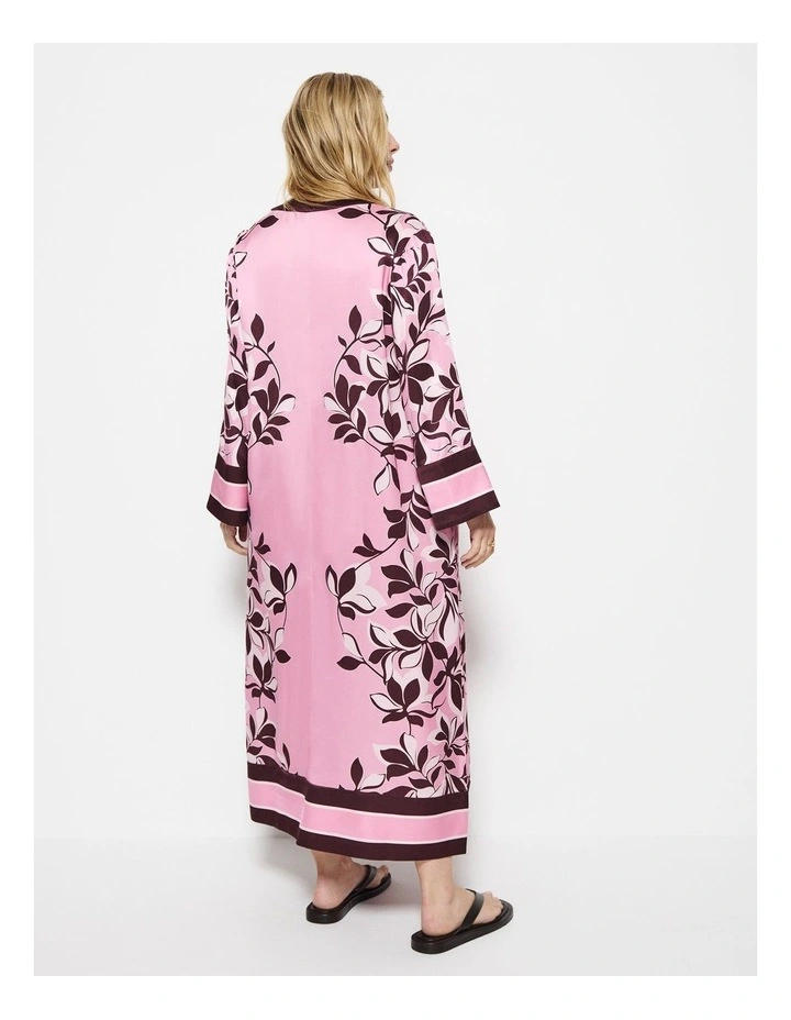 Natalia Dress in Pink Floral image 2