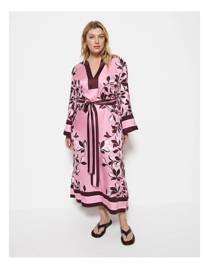 Natalia Dress in Pink Floral image 4