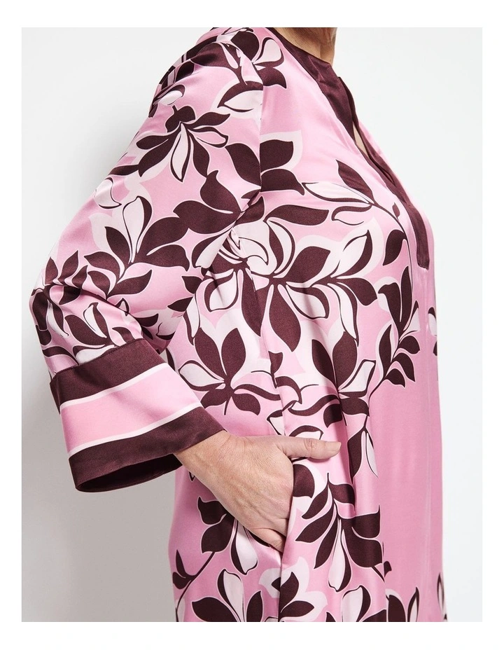 Natalia Dress in Pink Floral image 6