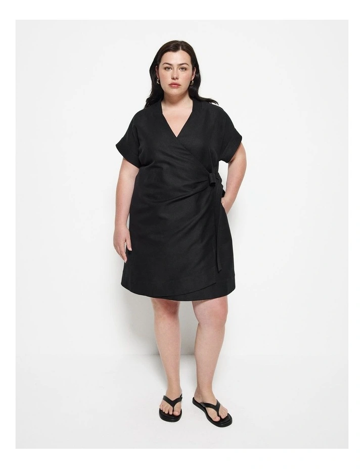 Amy Mini Dress in Black image 1