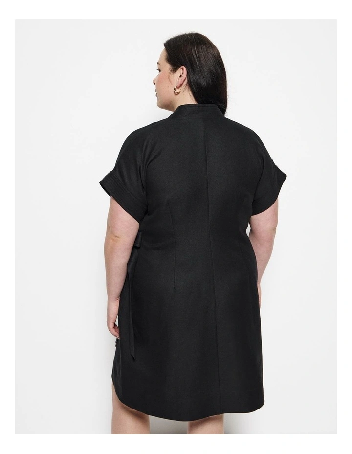 Amy Mini Dress in Black image 2