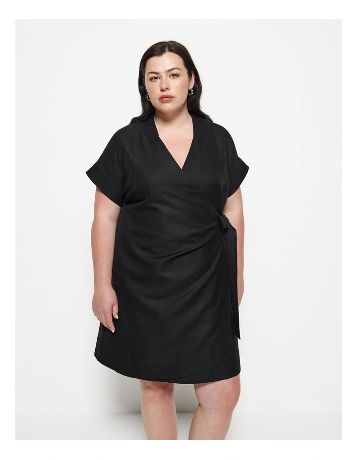 Amy Mini Dress in Black image 3