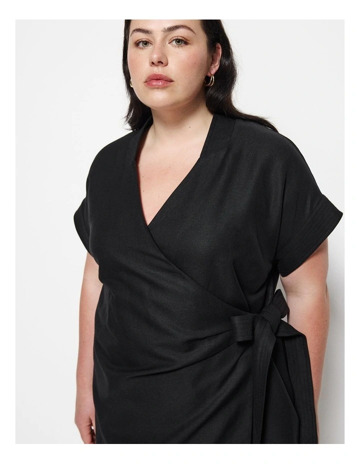 Amy Mini Dress in Black image 4