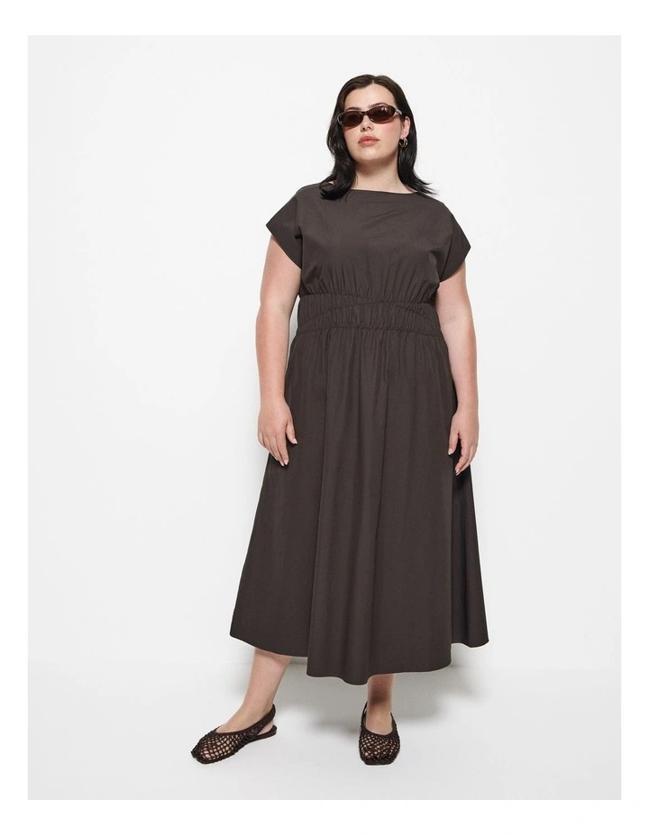 Lorraine Dress in Bitter Chocolate image 4