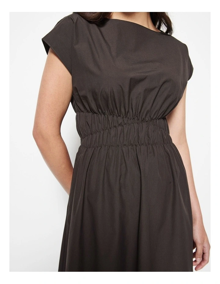 Lorraine Dress in Bitter Chocolate image 7