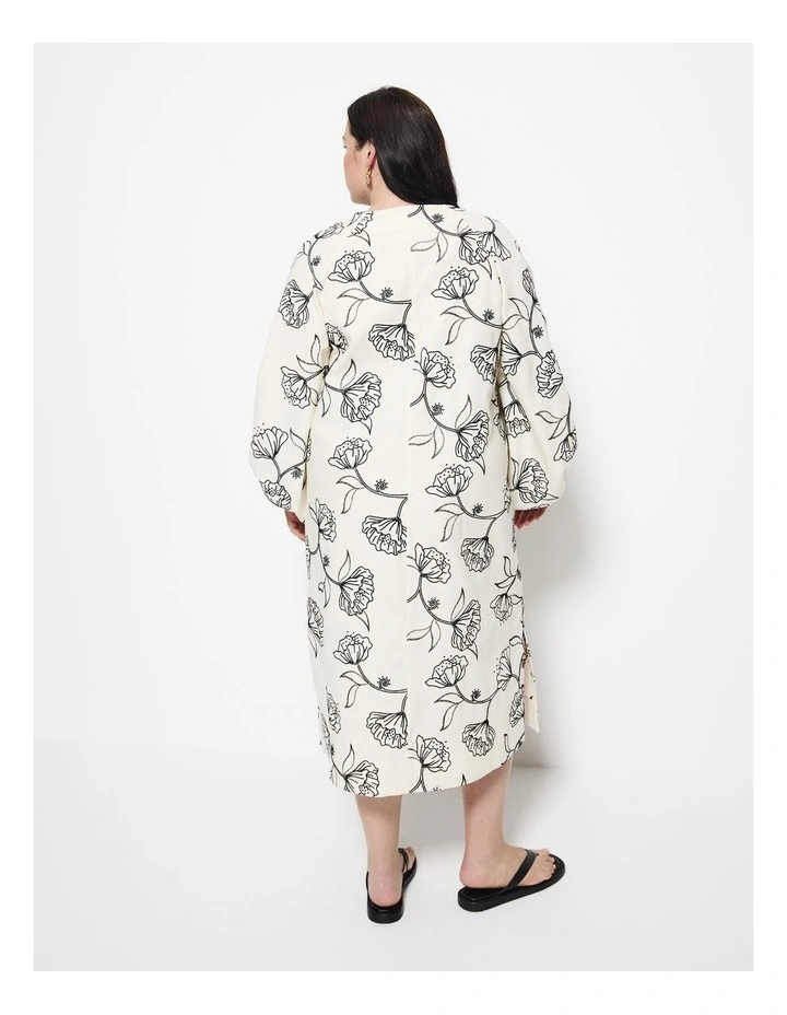 Aurora Floral Dress in Multi image 2