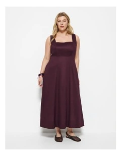 Stephanie Dress in Plum