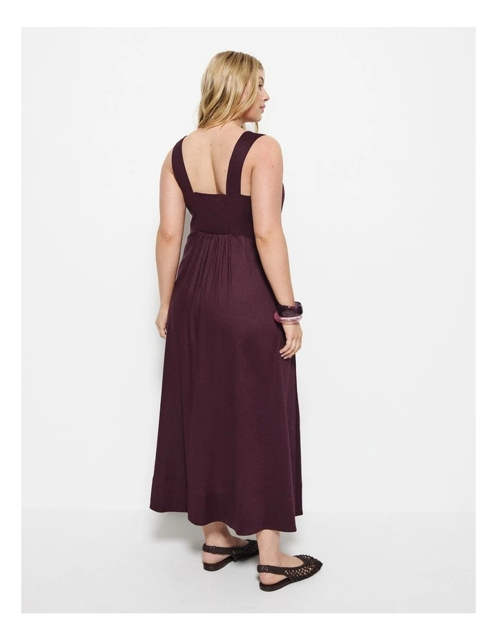 Stephanie Dress in Plum image 2