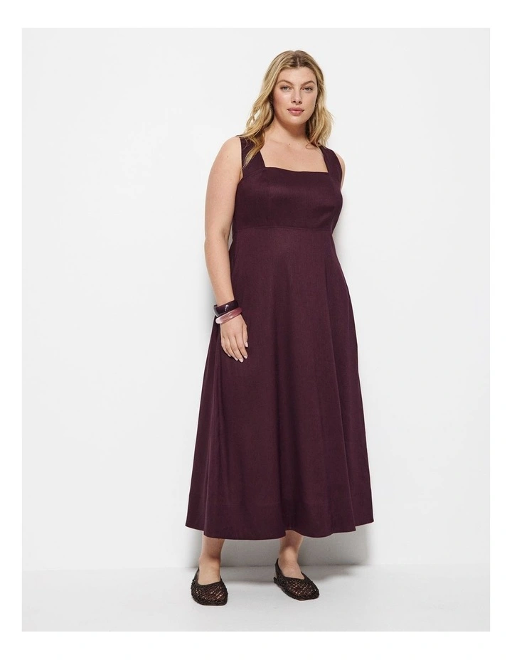 Stephanie Dress in Plum image 4