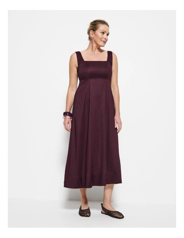 Stephanie Dress in Plum image 5