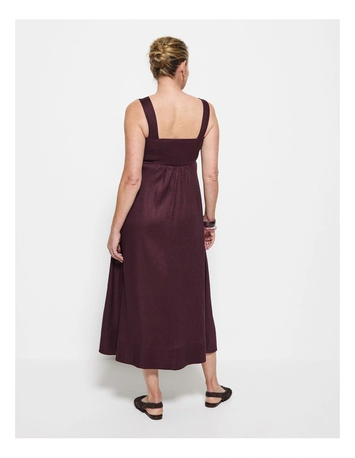 Stephanie Dress in Plum image 7