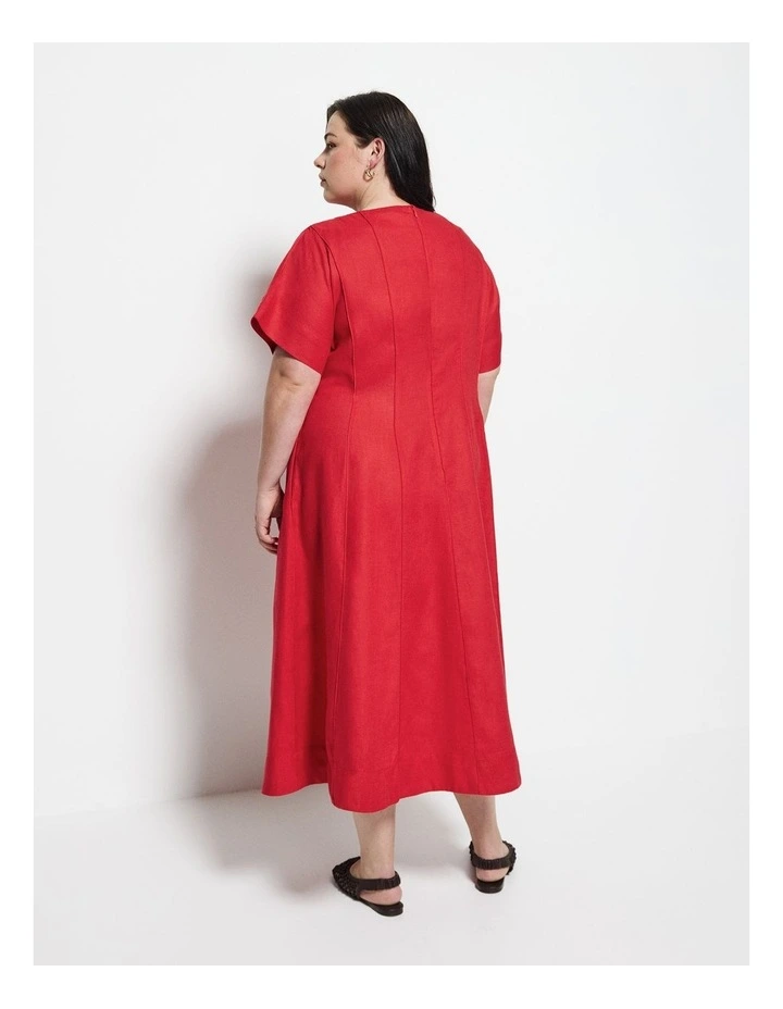 Katie Dress in Cherry image 2