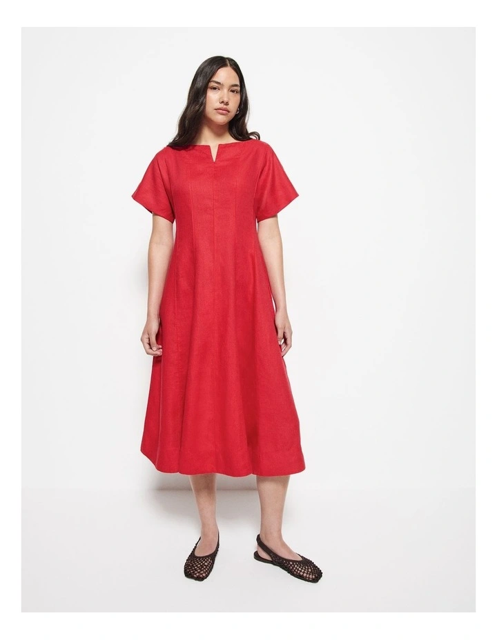 Katie Dress in Cherry image 5