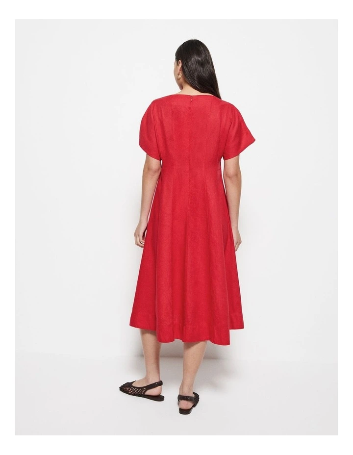 Katie Dress in Cherry image 7