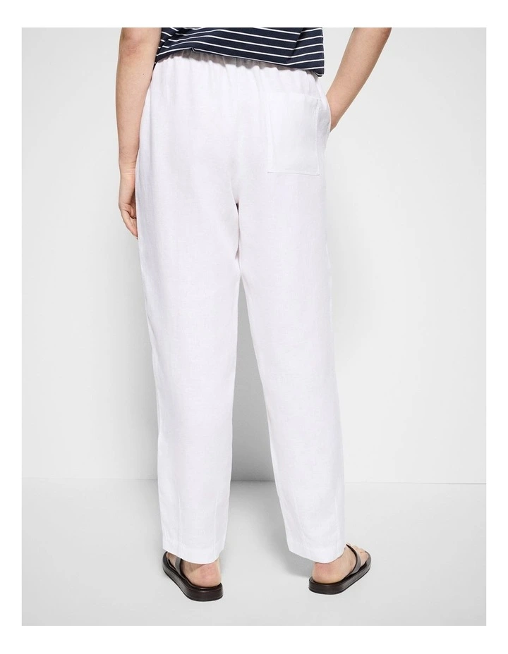 Kacey Pant in White image 7