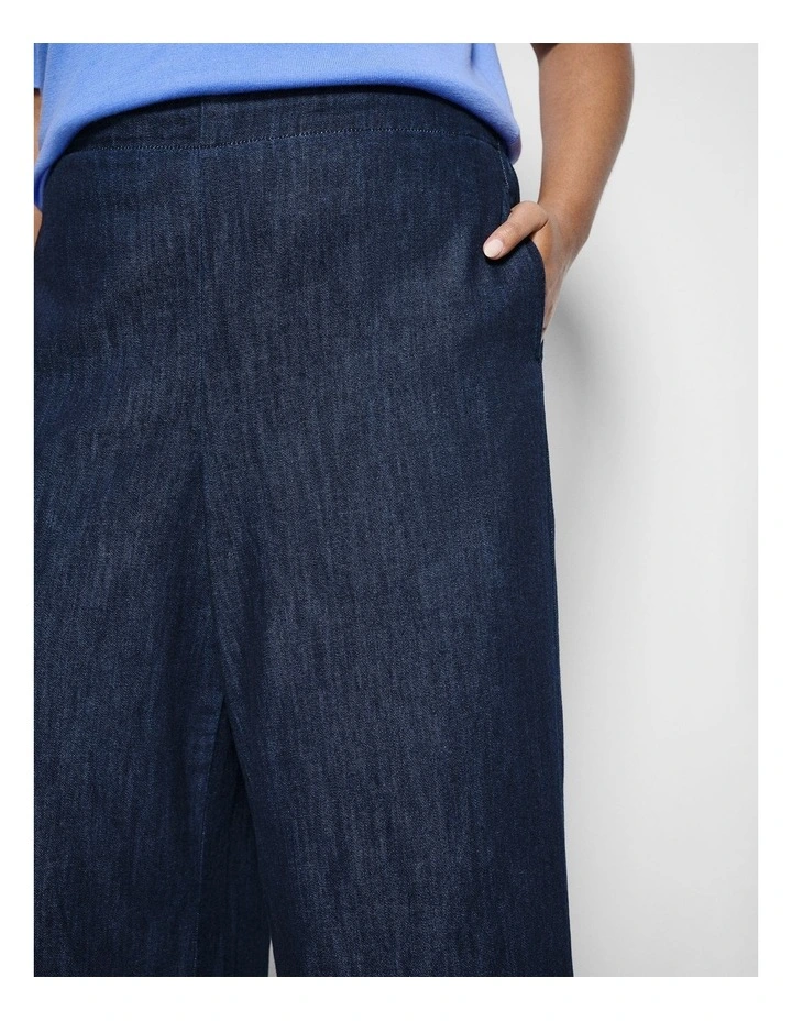 Bella Pant in Raw Denim image 3