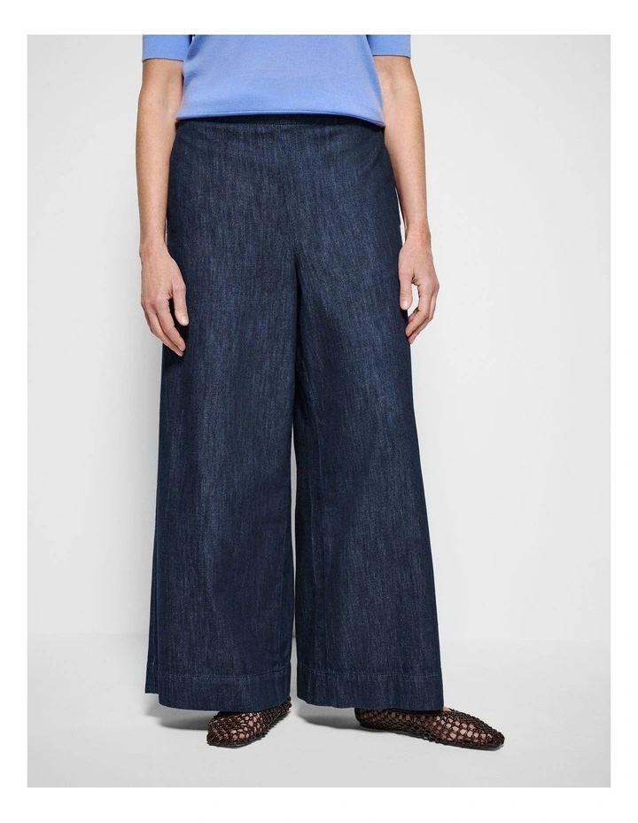 Bella Pant in Raw Denim image 6