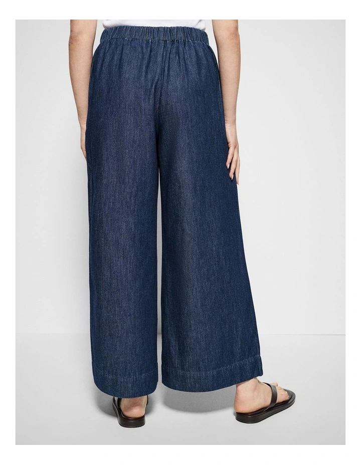 Bella Pant in Raw Denim image 7