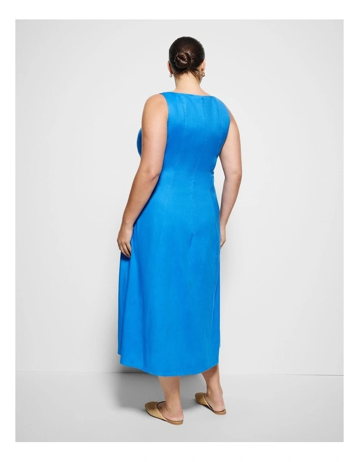 Shay Dress in French Blue image 3