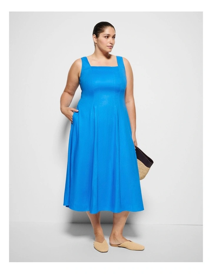 Shay Dress in French Blue image 4