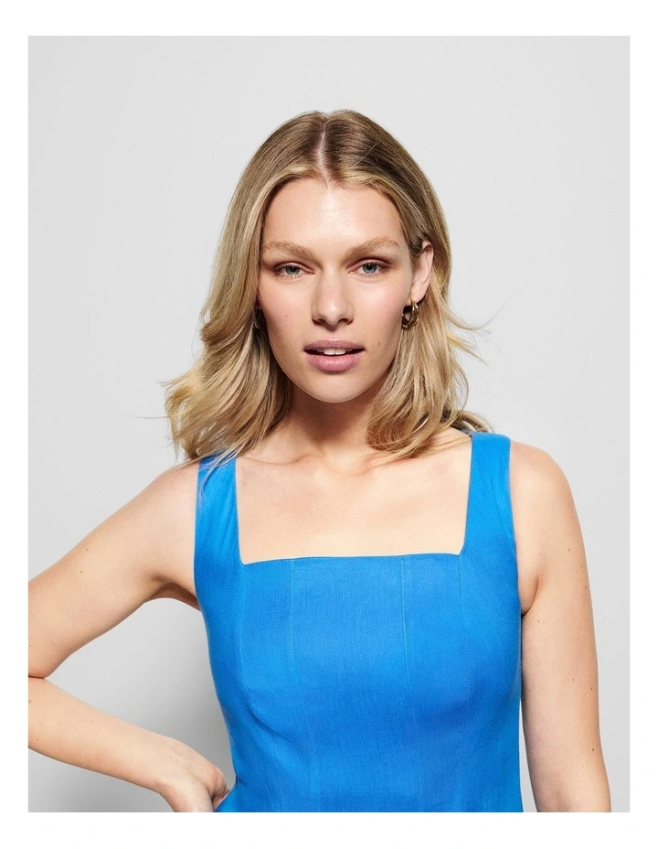 Shay Dress in French Blue image 6