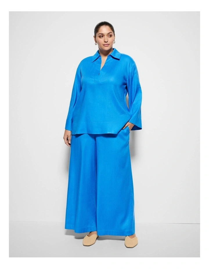 Shay Shirt in French Blue image 4