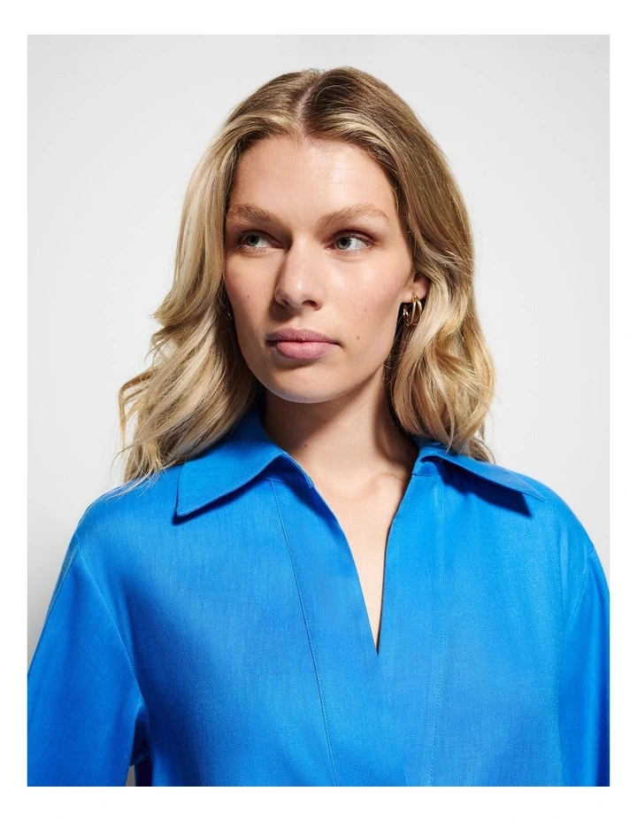 Shay Shirt in French Blue image 6