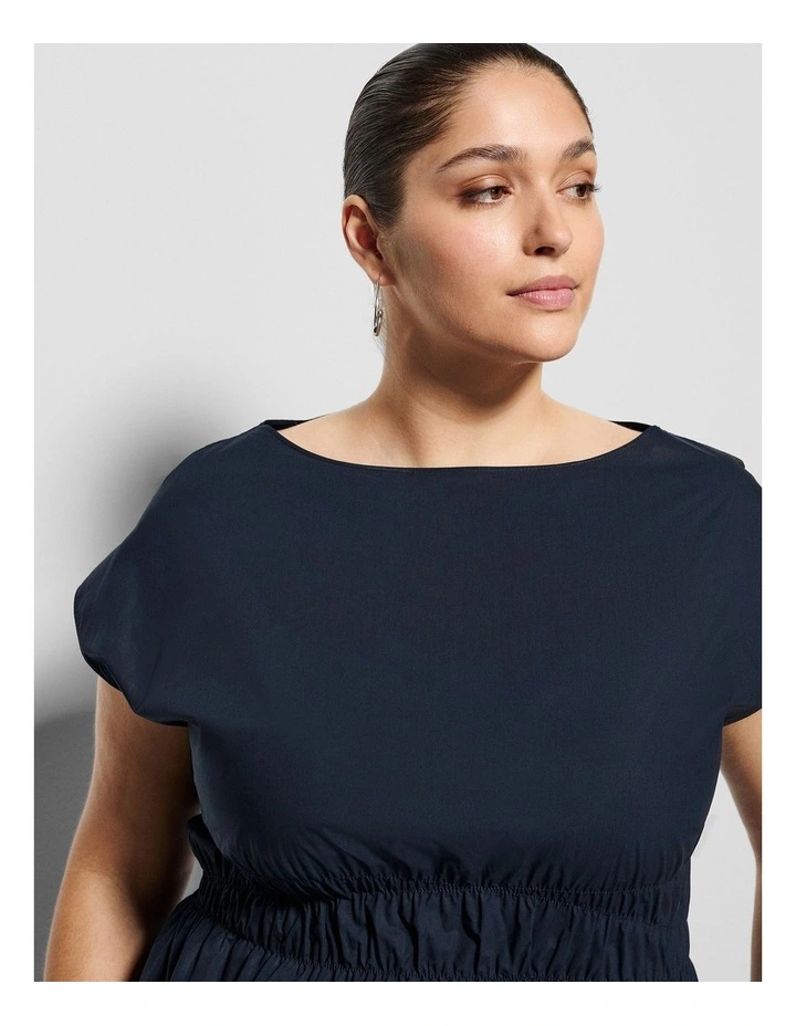 Lorraine Top in True Navy image 2