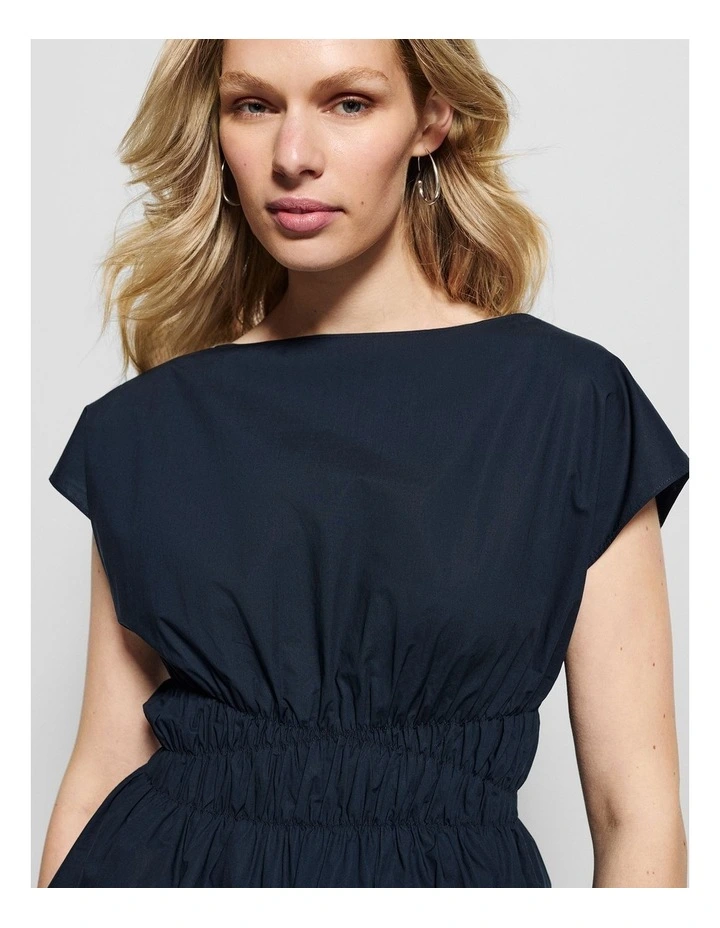 Lorraine Top in True Navy image 6