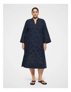 Audra Dress in True Navy