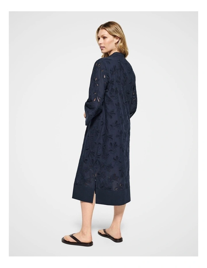 Audra Dress in True Navy image 7