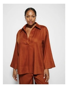 Shay Shirt in Auburn