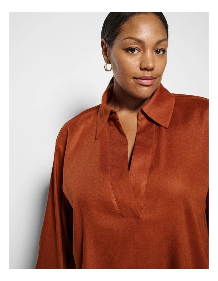 Shay Shirt in Auburn image 3