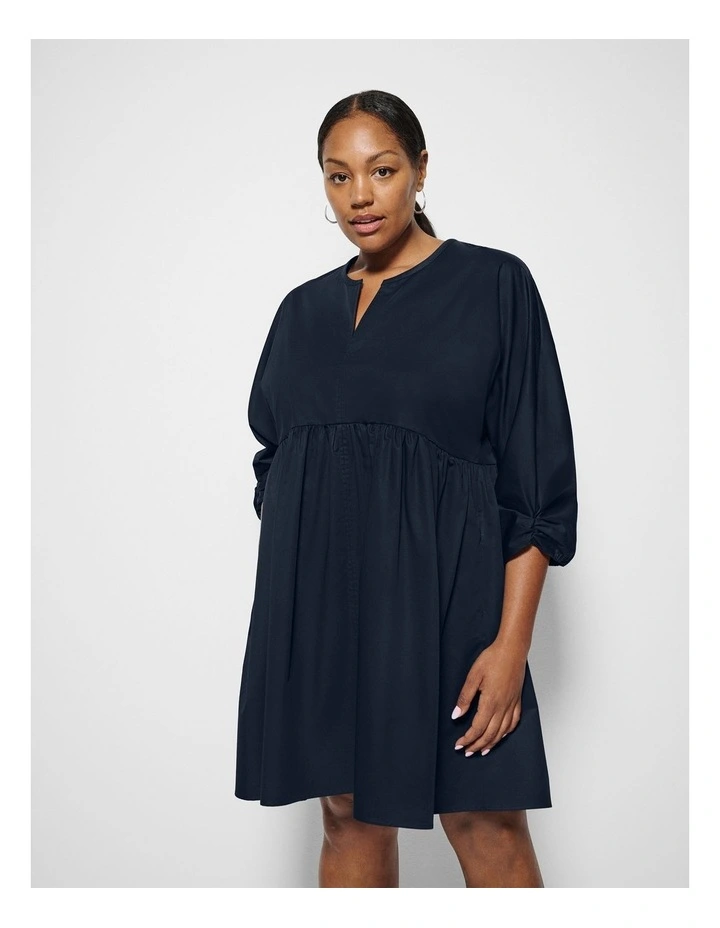 Iris Dress  in True Navy image 1